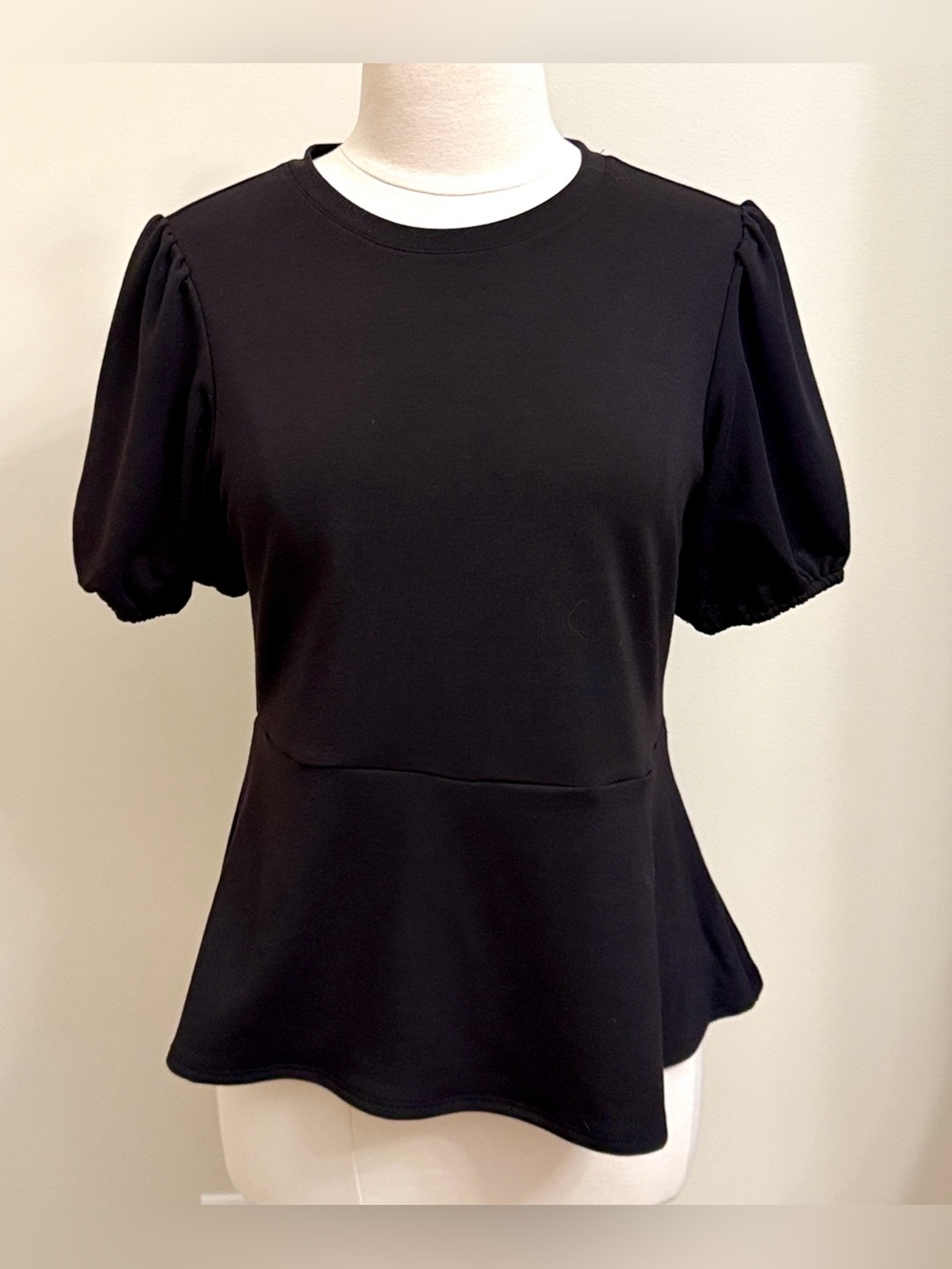 Cable & Gauge Studio Black M Preppy Casual Coquette Dark Academia Feminine Top